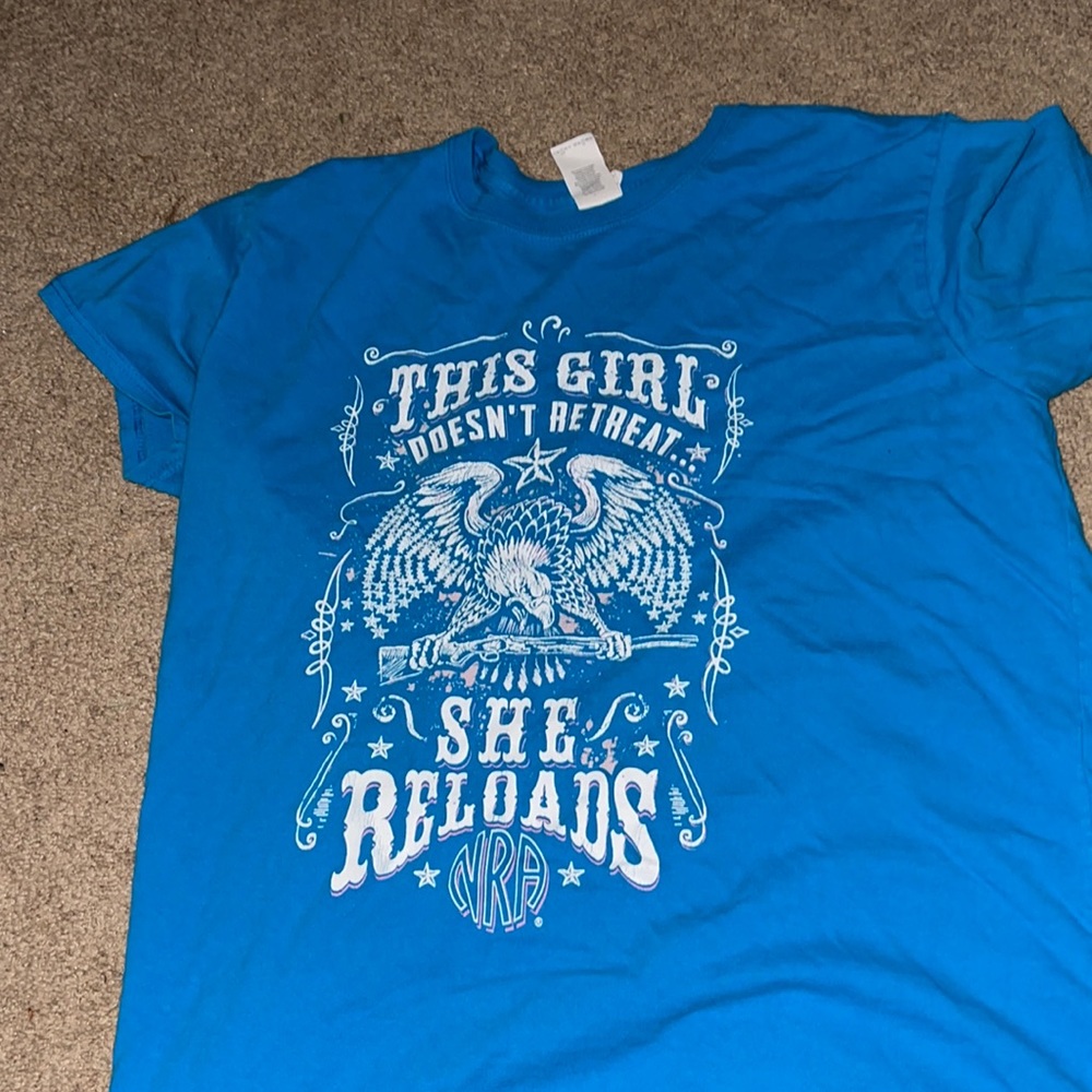 This girl doesn’t retreat t size XL